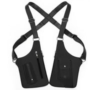 Premium Leather Adjustable Underarm Shoulder Bag for Men & Women